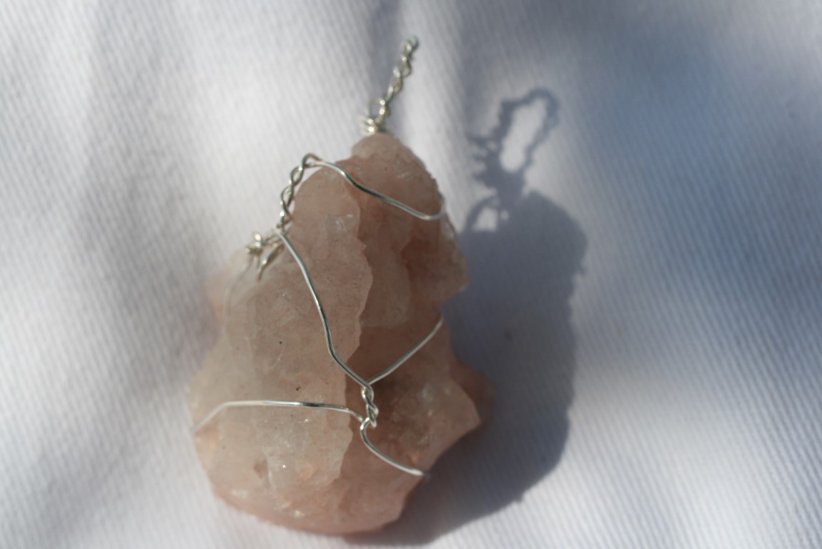 Nirvana Quartz Pink Pendant destiny evolution and self acceptance 5270